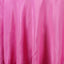 Polyester 120" Round Tablecloth Fuchsia - Seamless Wrinkle - Resistant Table Cover - Linen Luxes