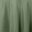 Polyester 120" Round Tablecloth Olive Green - Seamless Wrinkle - Resistant Table Cover - Linen Luxes