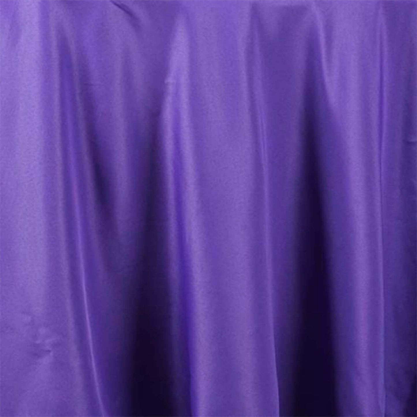 Polyester 120" Round Tablecloth Purple - Seamless Wrinkle - Resistant Table Cover - Linen Luxes