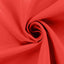 Polyester 120" Round Tablecloth Red - Seamless Wrinkle - Resistant Table Cover - Linen Luxes