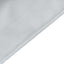 Polyester 120" Round Tablecloth Silver - Seamless Wrinkle - Resistant Table Cover - Linen Luxes