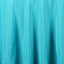 Polyester 120" Round Tablecloth Turquoise - Seamless Wrinkle - Resistant Table Cover - Linen Luxes
