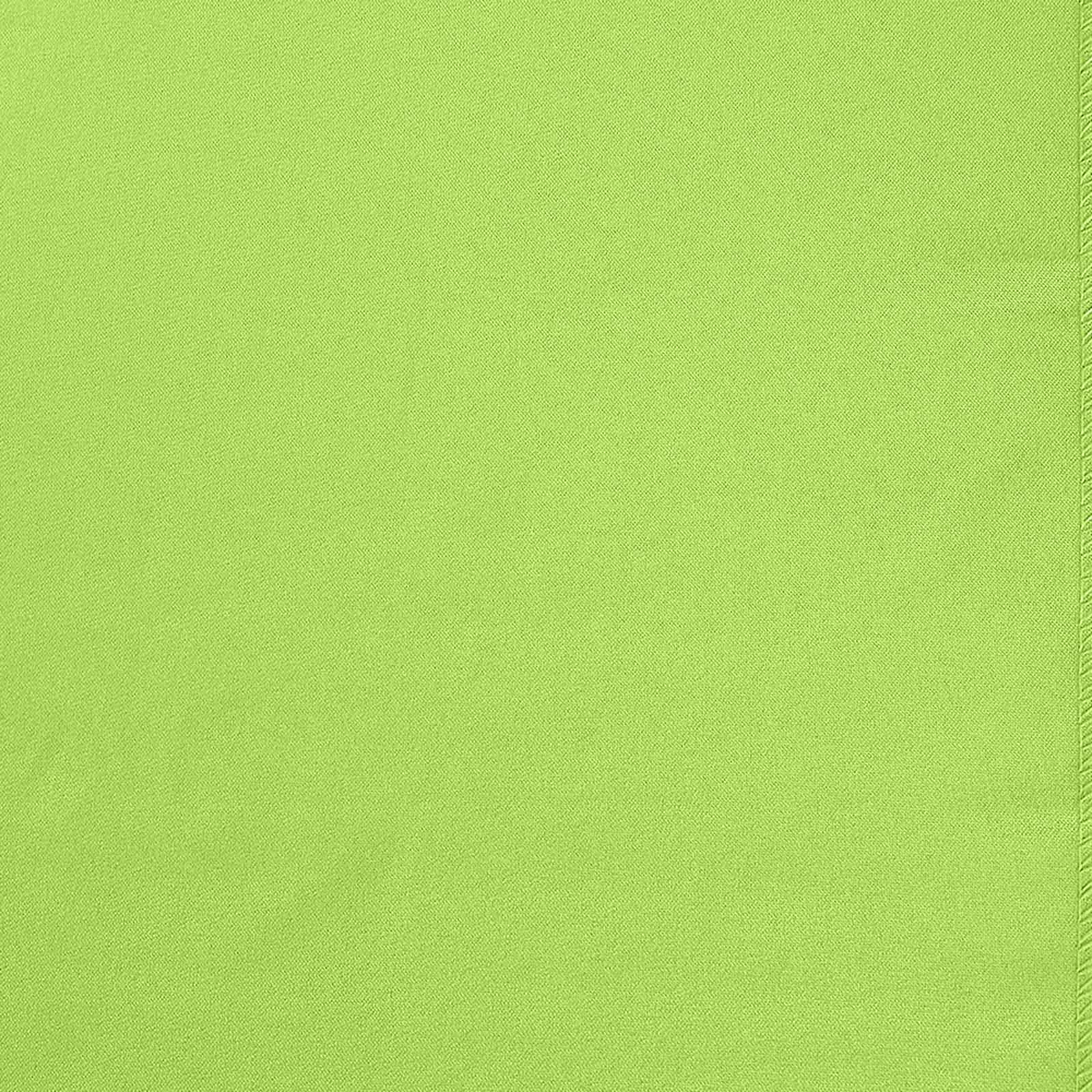 Polyester 12"x108" Table Runner Apple Green - Durable & Wrinkle - Resistant Table Decor - Linen Luxes