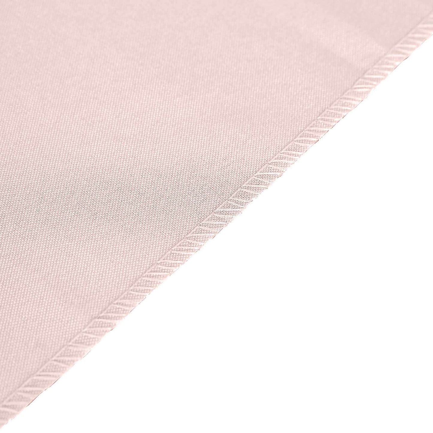 Polyester 12"x108" Table Runner Blush - Durable & Wrinkle - Resistant Table Decor - Linen Luxes