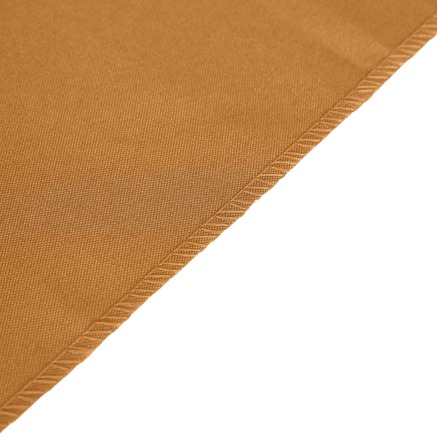 Polyester 12"x108" Table Runner Gold - Durable & Wrinkle - Resistant Table Decor for All Occasions - Linen Luxes