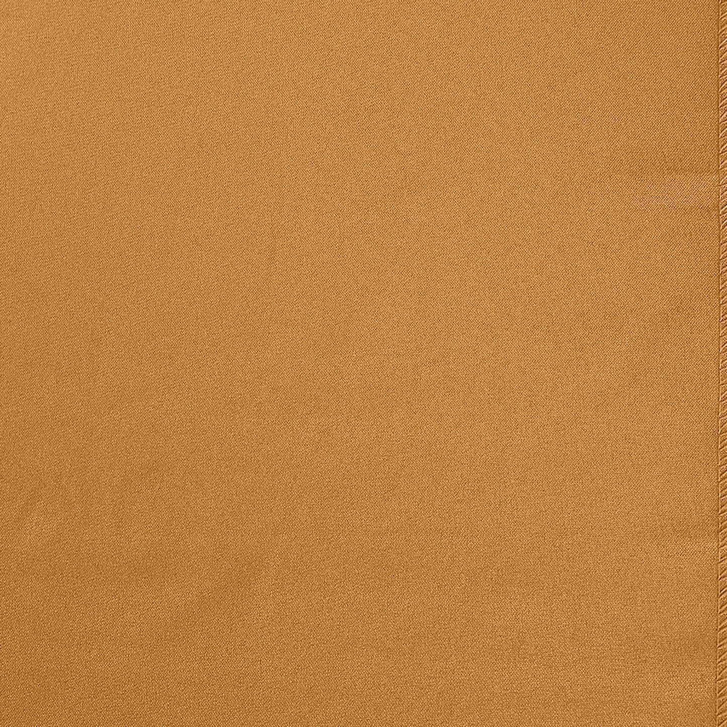 Polyester 12"x108" Table Runner Gold - Durable & Wrinkle - Resistant Table Decor for All Occasions - Linen Luxes