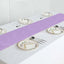 Polyester 12"x108" Table Runner Lavender - Durable & Wrinkle - Resistant Table Decor - Linen Luxes