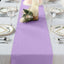 Polyester 12"x108" Table Runner Lavender - Durable & Wrinkle - Resistant Table Decor - Linen Luxes