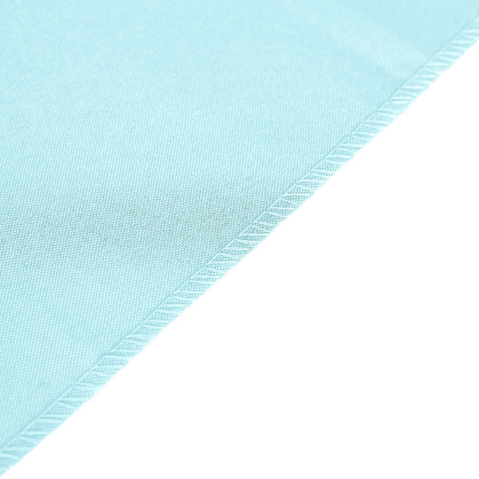 Polyester 12"x108" Table Runner Light Blue - Durable & Wrinkle - Resistant Table Decor - Linen Luxes