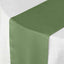 Polyester 12"x108" Table Runner Olive Green - Durable & Wrinkle - Resistant Table Decor - Linen Luxes