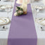 Polyester 12"x108" Table Runner Violet Amethyst - Durable & Wrinkle - Resistant Table Decor - Linen Luxes