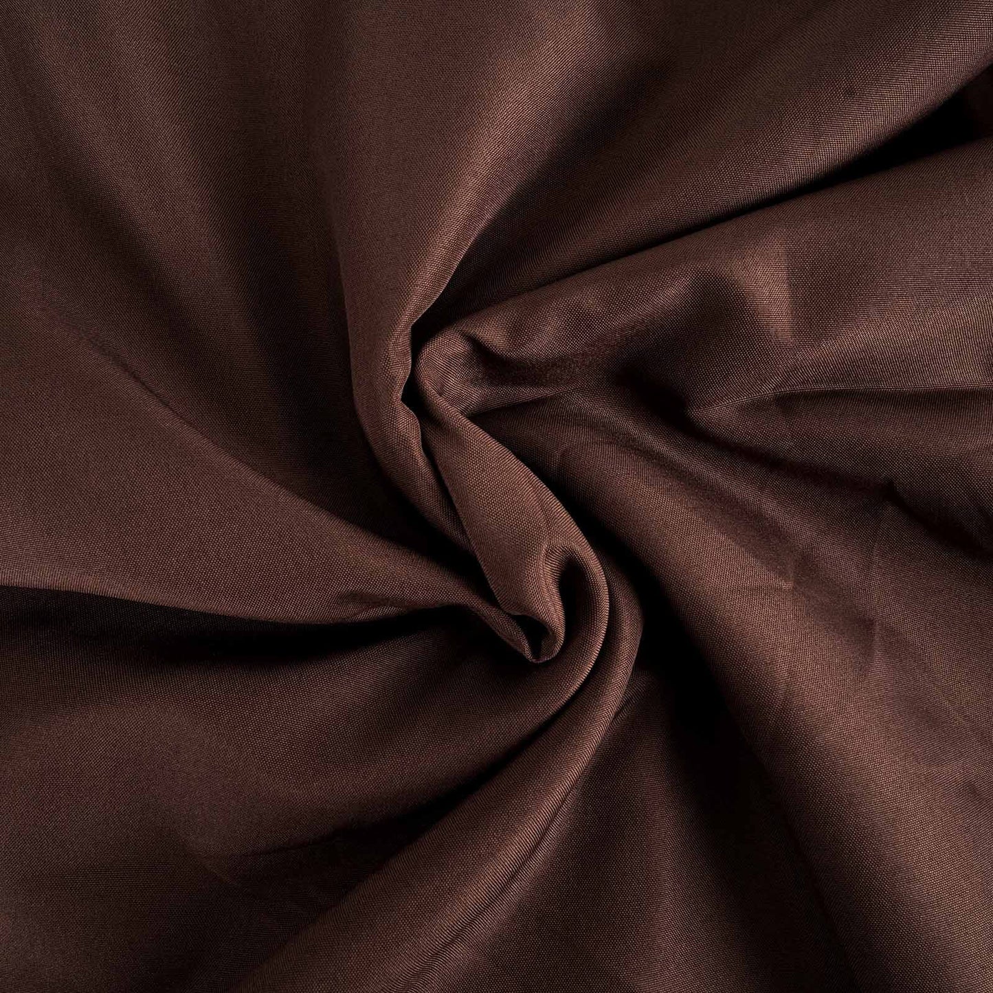 Polyester 132" Round Tablecloth Chocolate - Seamless Chic Table Cover - Linen Luxes