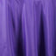 Polyester 132" Round Tablecloth Purple - Seamless Chic Table Cover - Linen Luxes