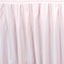Polyester 21ft Table Skirt Blush - Classic Pleated Design - Linen Luxes