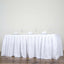 Polyester 21ft Table Skirt White - Classic Pleated Design for Weddings & Events - Linen Luxes