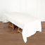 Polyester 50"x120" Rectangle Tablecloth Ivory - Wrinkle - Resistant Table Cover - Linen Luxes
