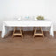 Polyester 50"x120" Rectangle Tablecloth White - Wrinkle - Resistant and Sleek for Everyday Use - Linen Luxes