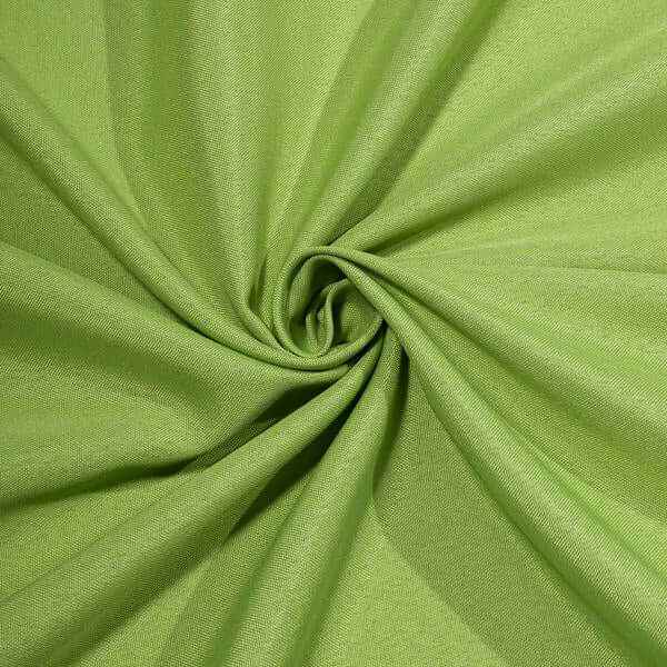 Polyester 54"x54" Table Overlay Square Tablecloth Apple Green - Wrinkle - Resistant & Durable Table Cover - Linen Luxes