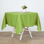 Polyester 54"x54" Table Overlay Square Tablecloth Apple Green - Wrinkle - Resistant & Durable Table Cover - Linen Luxes