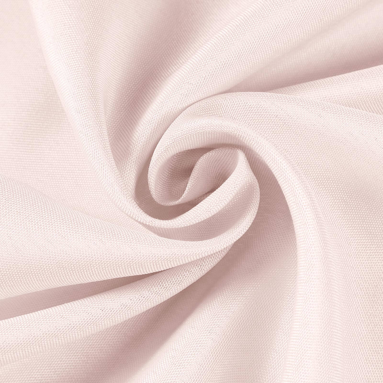 Polyester 54"x54" Table Overlay Square Tablecloth Blush - Wrinkle - Resistant & Durable Table Cover - Linen Luxes