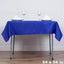 Polyester 54"x54" Table Overlay Square Tablecloth Royal Blue - Wrinkle - Resistant & Durable Table Cover - Linen Luxes