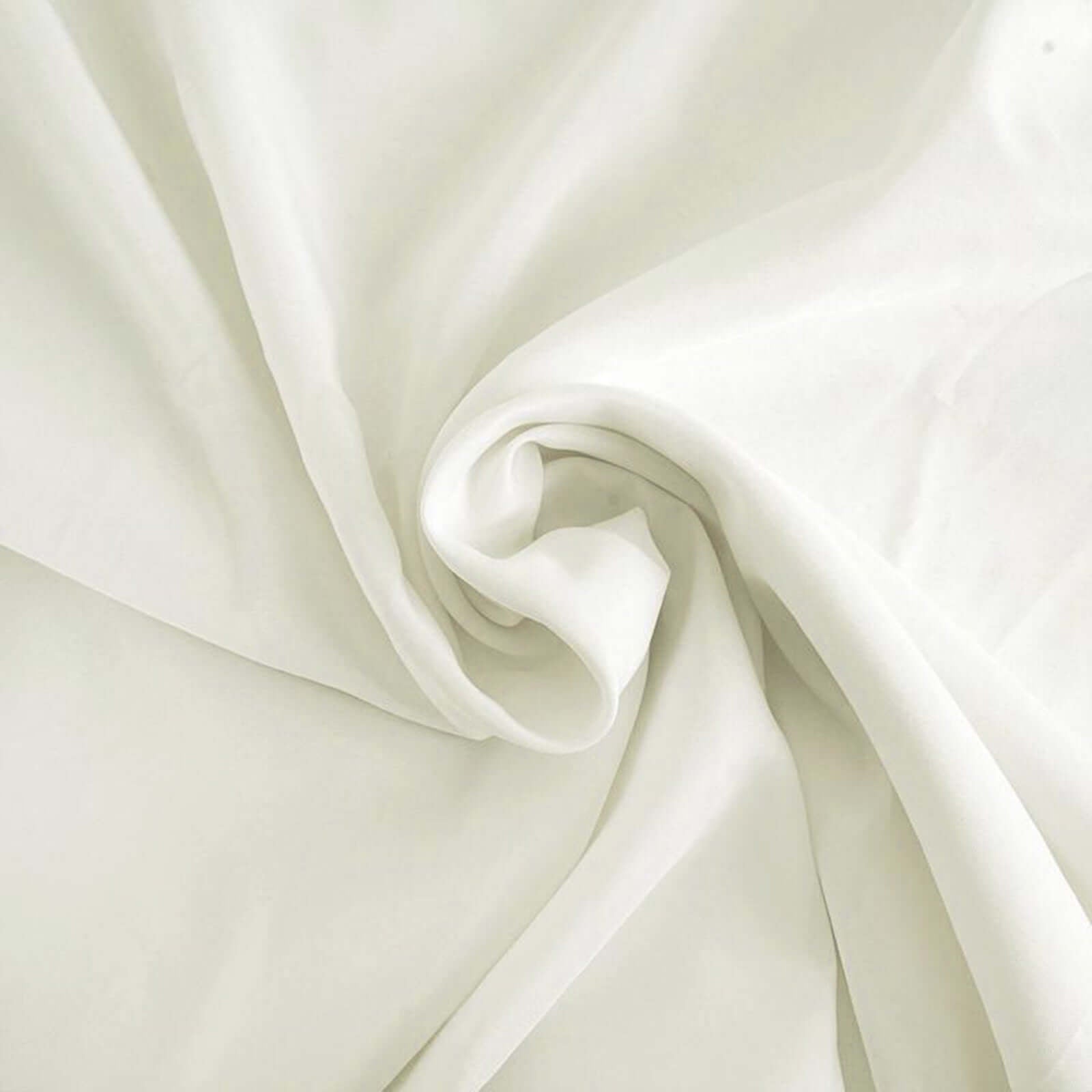 Polyester 54"x96" Rectangle Tablecloth Ivory - Wrinkle - Resistant & Easy - to - Care Table Cover - Linen Luxes