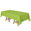 Polyester 60"x102" Rectangle Tablecloth Apple Green - Durable and Stylish Table Cover