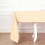 Polyester 60"x102" Rectangle Tablecloth Beige - Durable and Stylish Table Cover - Linen Luxes