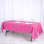 Polyester 60"x102" Rectangle Tablecloth Fuchsia - Durable and Stylish Table Cover - Linen Luxes