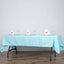 Polyester 60"x102" Rectangle Tablecloth Light Blue - Durable and Stylish Table Cover - Linen Luxes