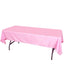 Polyester 60"x102" Rectangle Tablecloth Pink Polyester - Durable and Stylish Table Cover - Linen Luxes