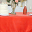 Polyester 60"x102" Rectangle Tablecloth Red - Durable and Stylish Table Cover - Linen Luxes