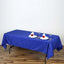 Polyester 60"x102" Rectangle Tablecloth Royal Blue - Durable and Stylish Table Cover - Linen Luxes