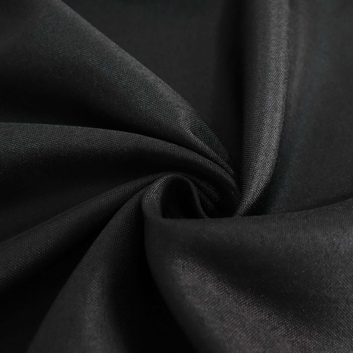 Polyester 60"x126" Rectangle Tablecloth Black - Wrinkle - Resistant Table Cover for Weddings & Parties - Linen Luxes