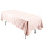 Polyester 60"x126" Rectangle Tablecloth Blush - Wrinkle - Resistant Table Cover - Linen Luxes