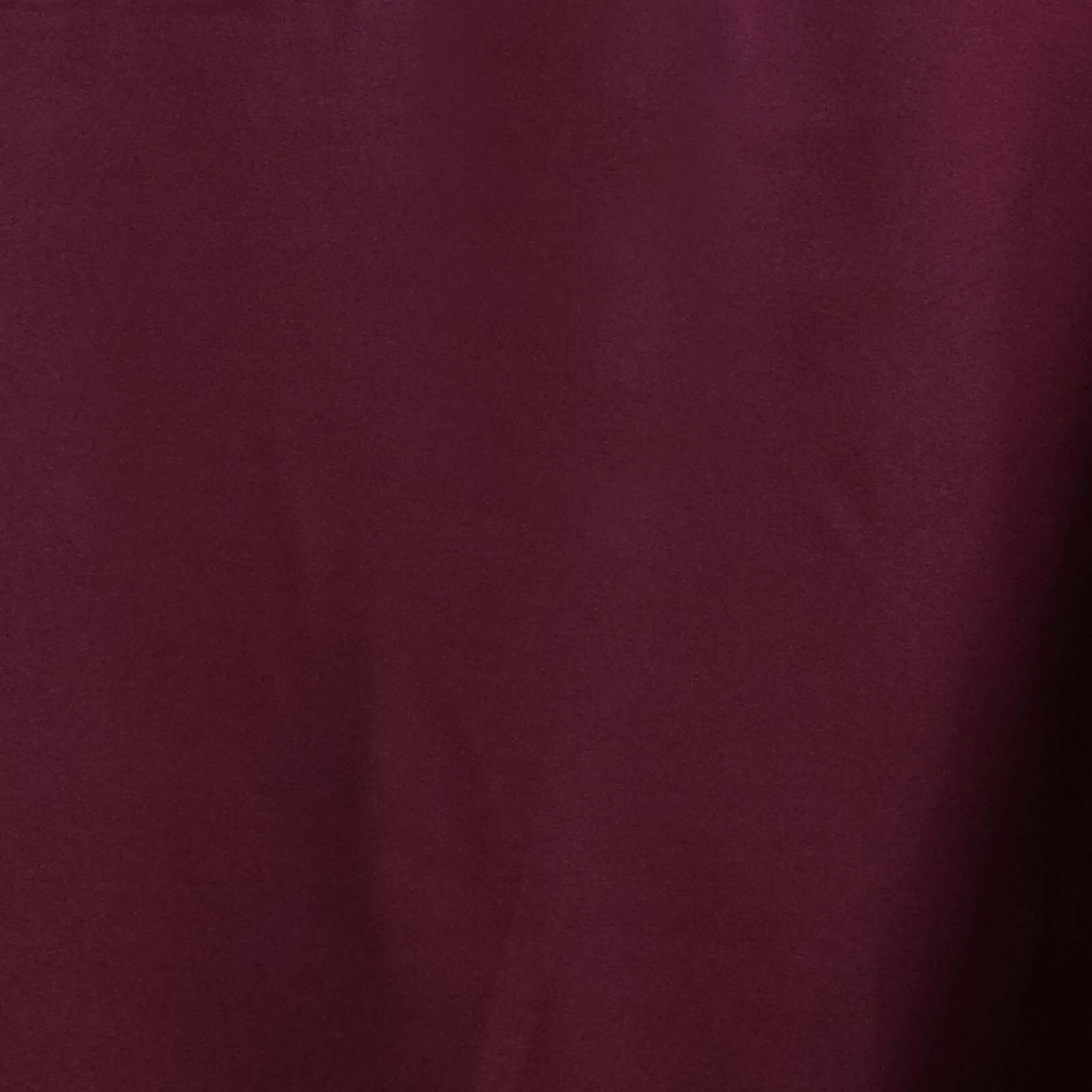 Polyester 60"x126" Rectangle Tablecloth Burgundy - Wrinkle - Resistant Table Cover - Linen Luxes