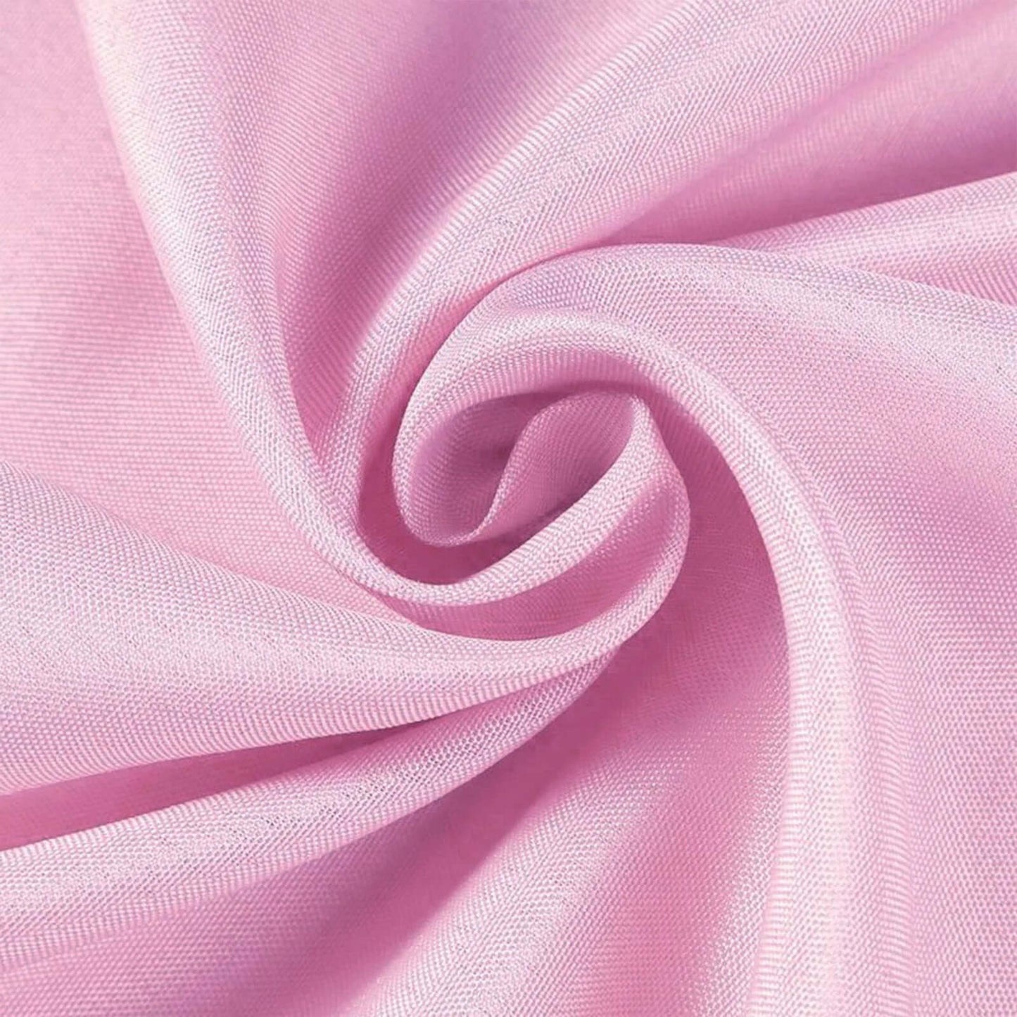 Polyester 60"x126" Rectangle Tablecloth Pink - Wrinkle - Resistant Table Cover - Linen Luxes