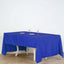 Polyester 60"x126" Rectangle Tablecloth Royal Blue - Wrinkle - Resistant Table Cover - Linen Luxes