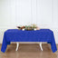 Polyester 60"x126" Rectangle Tablecloth Royal Blue - Wrinkle - Resistant Table Cover - Linen Luxes