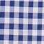 Polyester 60"x126" Rectangle Tablecloth White/Navy Blue - Buffalo Plaid Checkered Table Cover - Linen Luxes