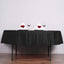 Polyester 70" Round Tablecloth Black - Durable & Wrinkle - Resistant Table Cover - Linen Luxes