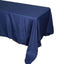 Polyester 72"x120" Rectangle Tablecloth Navy Blue - Durable and Stylish Table Cover - Linen Luxes