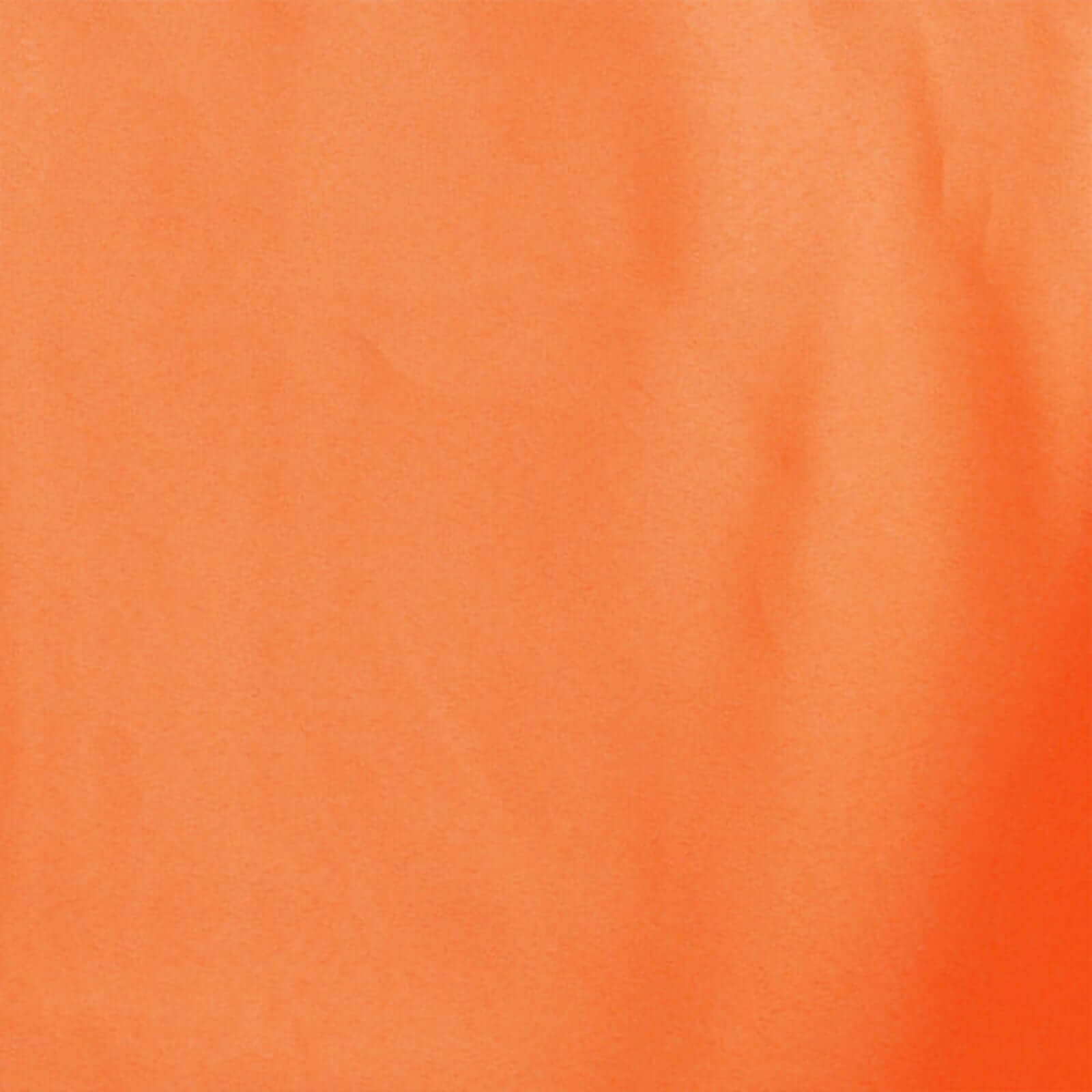 Polyester 72"x120" Rectangle Tablecloth Orange - Durable and Stylish Table Cover - Linen Luxes