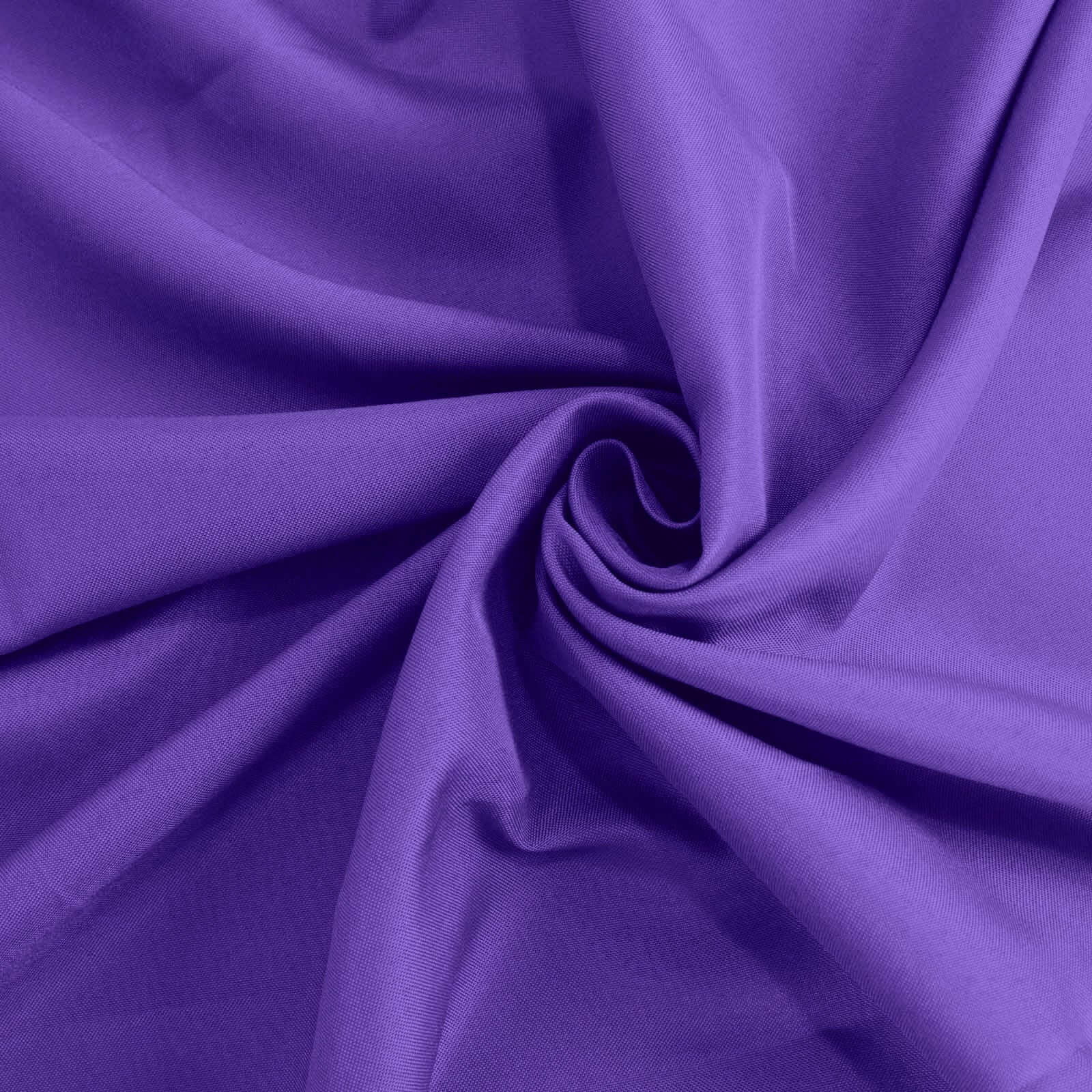 Polyester 72"x120" Rectangle Tablecloth Purple - Durable and Stylish Table Cover - Linen Luxes