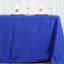 Polyester 72"x120" Rectangle Tablecloth Royal Blue - Durable and Stylish Table Cover - Linen Luxes