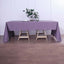 Polyester 72"x120" Rectangle Tablecloth Violet Amethyst - Durable and Stylish Table Cover - Linen Luxes