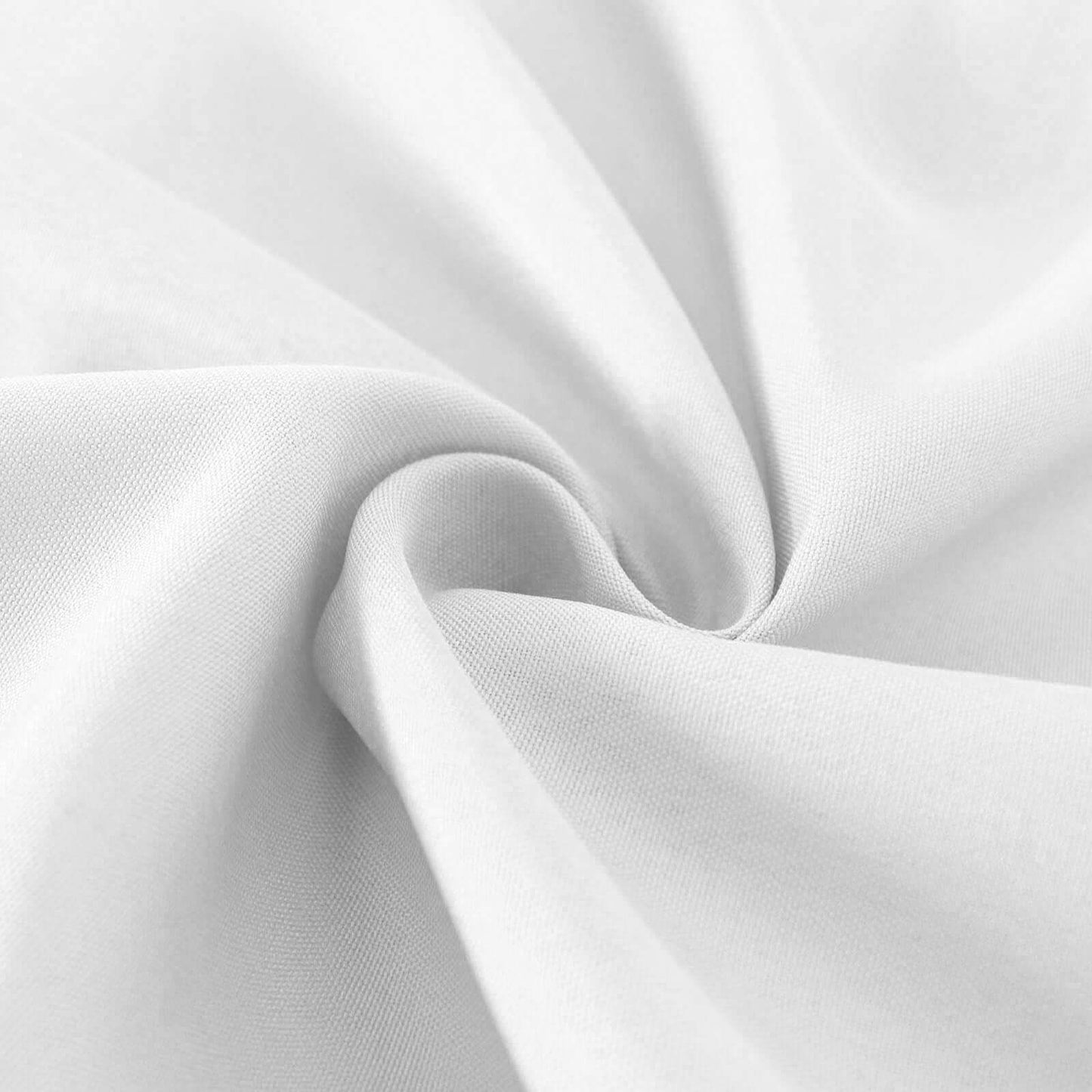 Polyester 72"x120" Rectangle Tablecloth White - Durable and Stylish Table Cover for Events - Linen Luxes