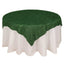 Polyester 72"x72" Table Overlay Square Tablecloth Green - Fringe Shag Table Topper