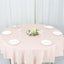 Polyester 90" Round Tablecloth Blush - Stain & Wrinkle - Resistant Table Cover - Linen Luxes