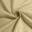 Polyester 90" Round Tablecloth Champagne - Stain & Wrinkle - Resistant Table Cover - Linen Luxes
